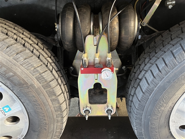 Quadra Bag 4 Bag Rear Suspension System - GMC Motorhome