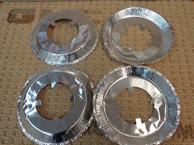 STOVE BURNER LINERS - GMC MOTORHOME