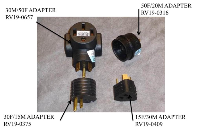 RV ELECTRICAL ADAPTERS