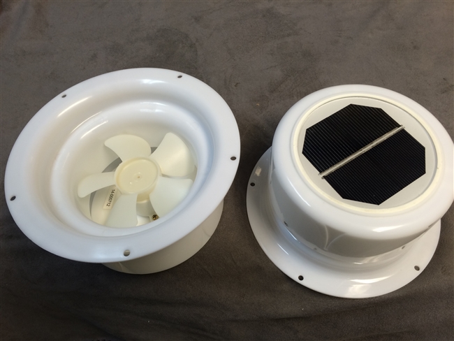 MINI SOLAR VENT FAN