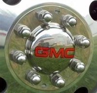 S.S Center Cap WITH GMC LOGO  for American Eagle Wheels