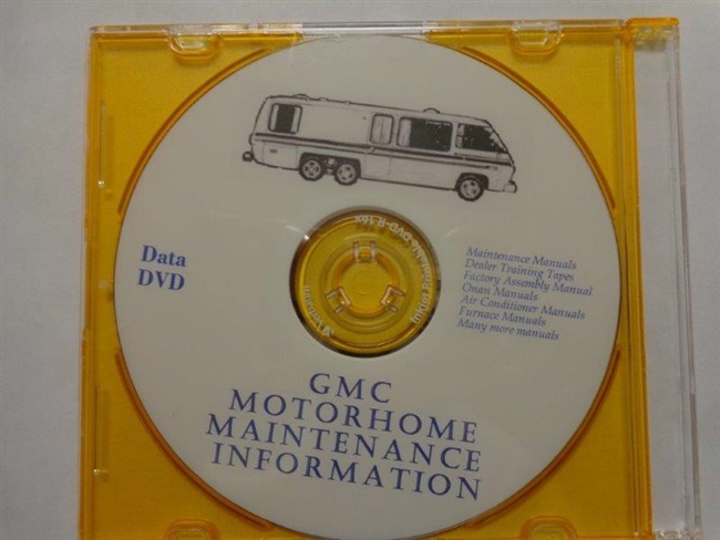 MAINTENANCE DVD - GMC MOTORHOME