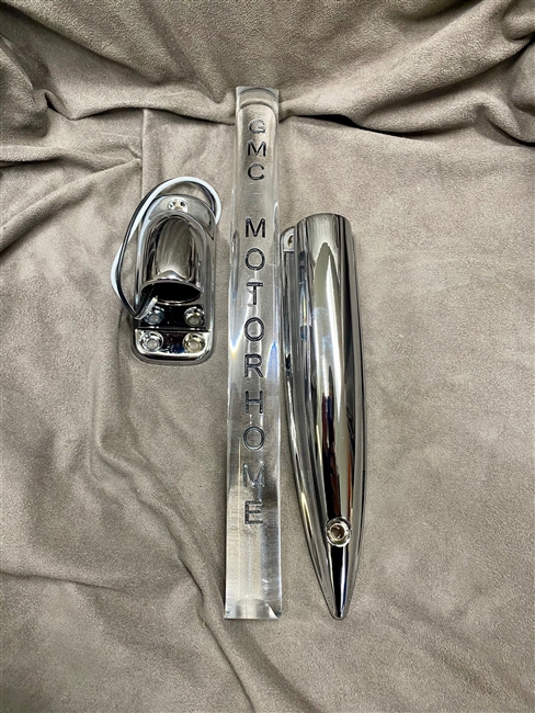 GMC 12" ILLUMINSTED CURVED ENTRY HANDLE