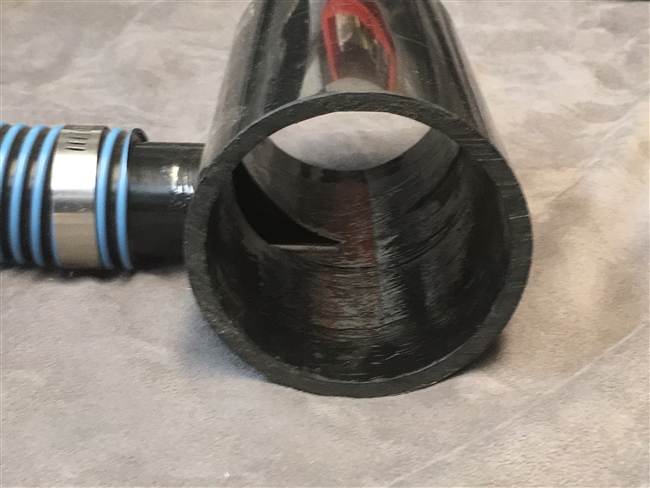 MACERATOR REDUCER / COLLECTOR 3" TO 1 3/8"