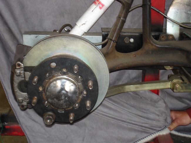 Chuck Auglur Rear Reaction Anti-Skid Kit  - GMC Motorhome