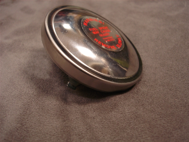 Stainless Steel Gas Cap - GMC Motorhome