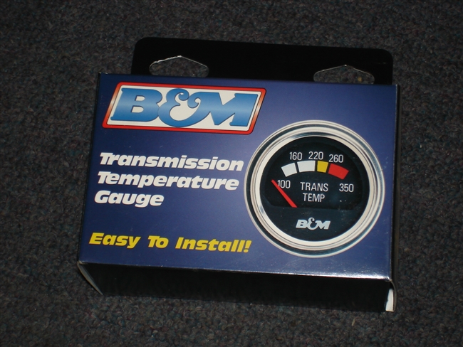 Transmission Temperature Gauge Kit - GMC Motorhome