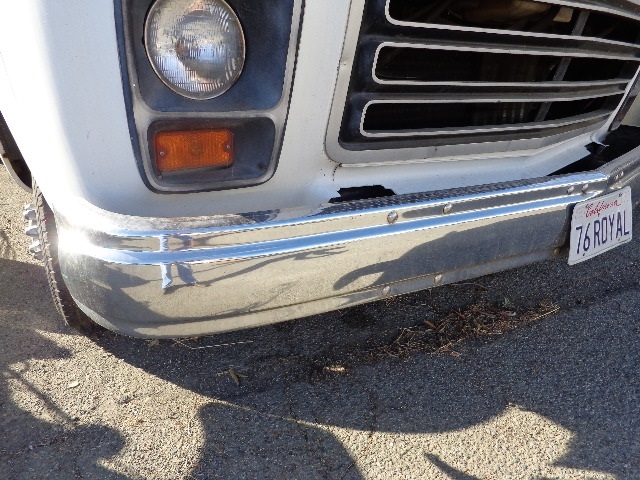 RE CHROMED BUMPERS PER HALF