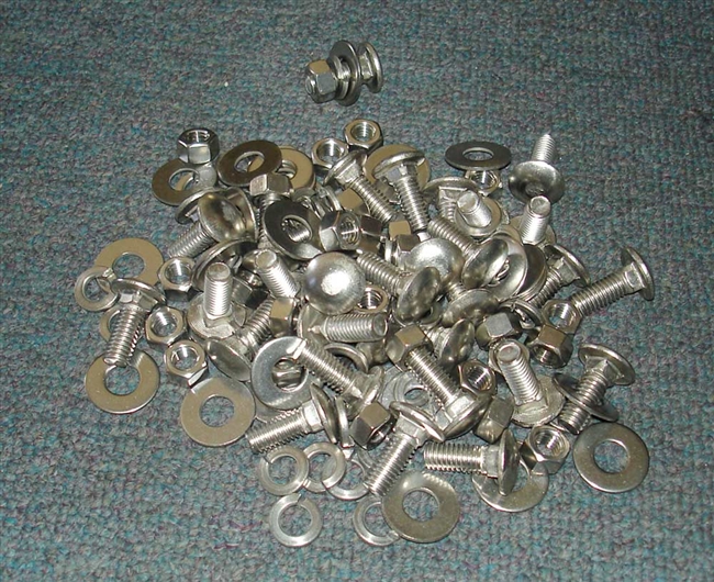 Stainless  Steel Bumper Bolt Kit GMC Motorhome
