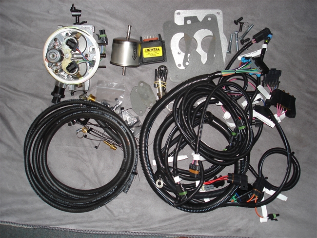 ADVANCE THROTTLE FUEL INJECTION SYSTEM WITH DISTRIBUTOR HARNESS AND ...
