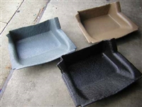 Foot well   Custom molded replacement foot mat for your GMC motorhome.