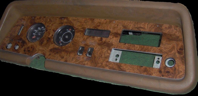 STANDARD DASH INSERT - GMC MOTORHOME