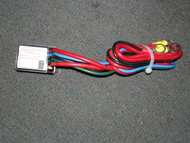 CHASIS BATTERY COMBINER - GMC MOTORHOME