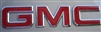 GMC LETTERING RED